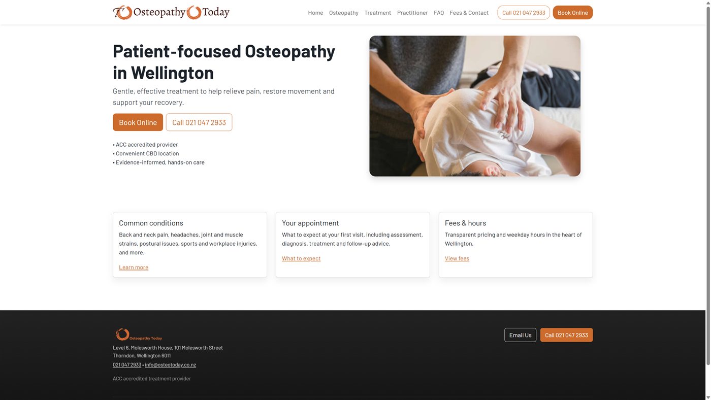 Osteo Today website